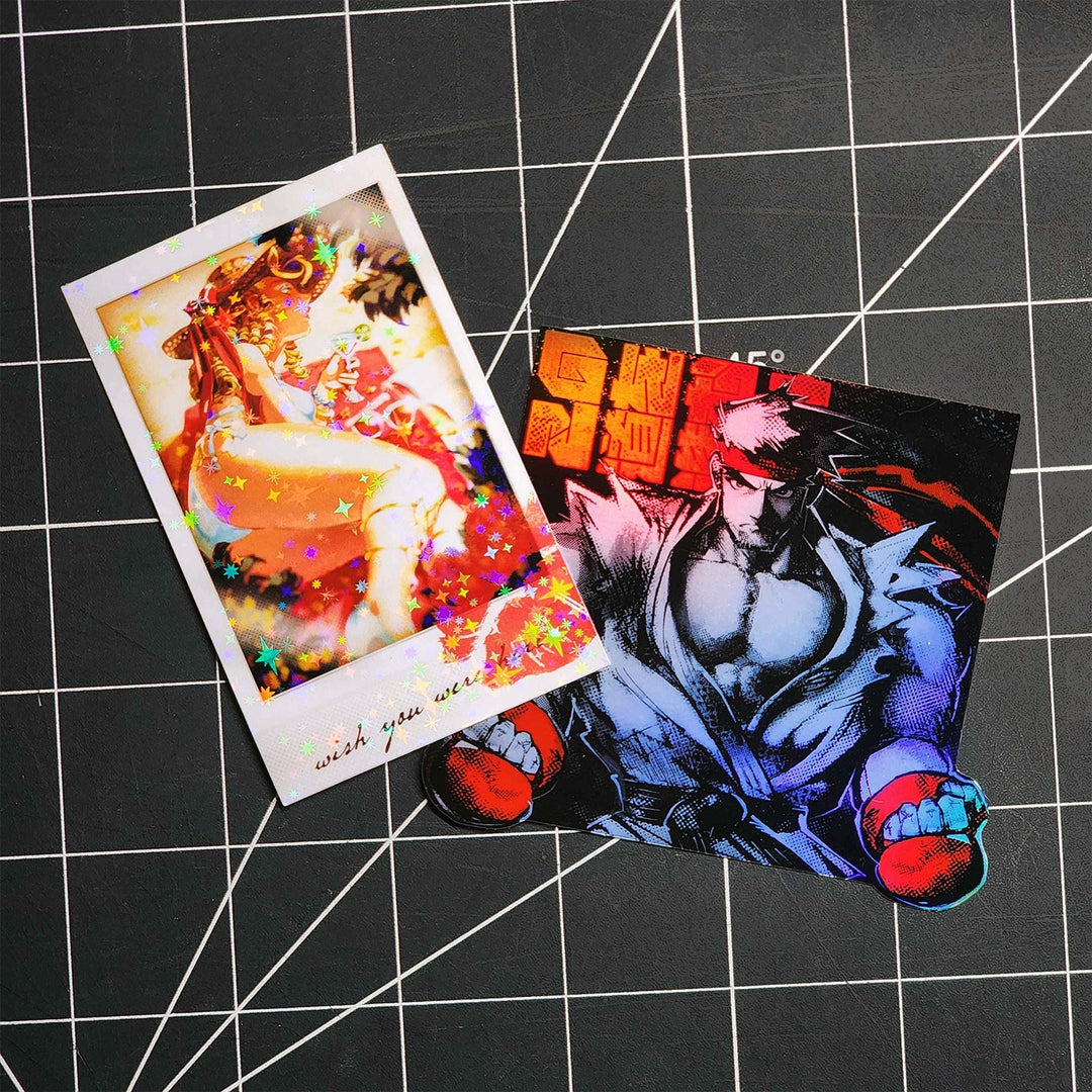 Ryu - 3.5" Vinyl Sticker - Matte, Holo