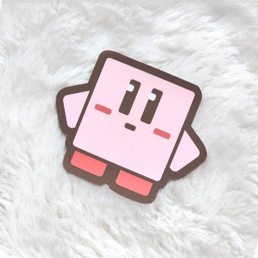 Cube Friend Vinyl Sticker - Matte, Sparkle Holo