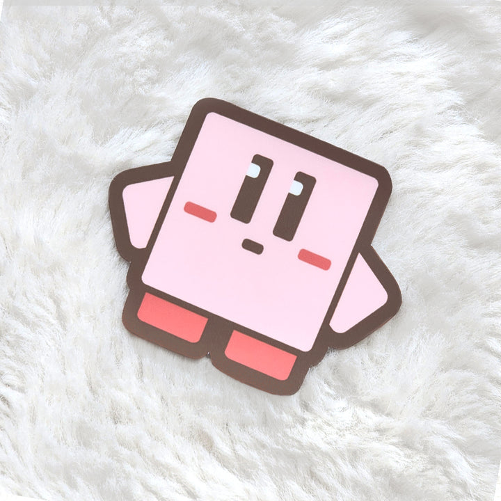 Cube Friend Vinyl Sticker - Matte, Sparkle Holo