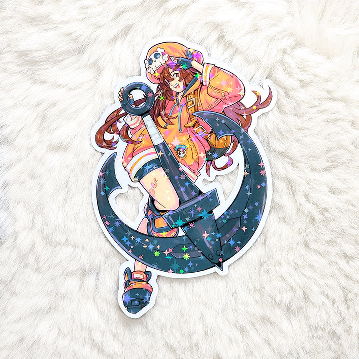 May 4" Sparkle Holo Vinyl Sticker