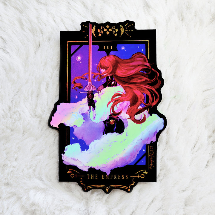 Empress 4.5" Vinyl Sticker - Matte, Holo