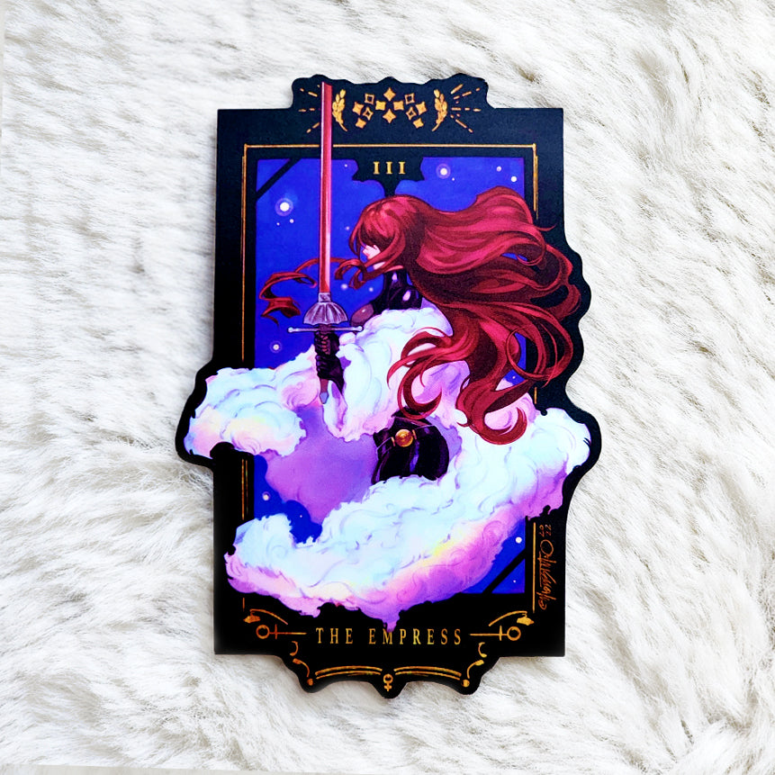 Empress 4.5" Vinyl Sticker - Matte, Holo