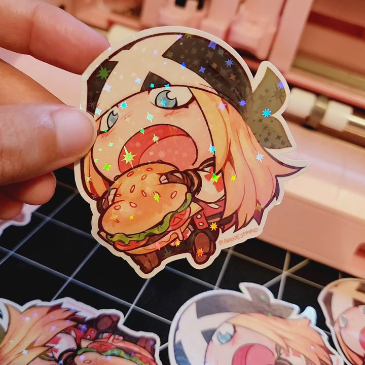 Burger Axl 2.5" Vinyl Sticker