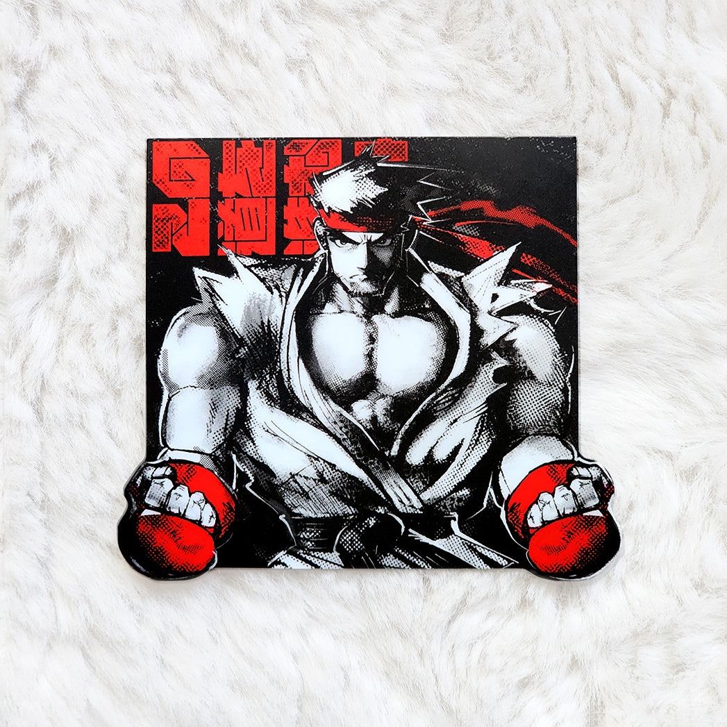 Ryu - 3.5" Vinyl Sticker - Matte, Holo