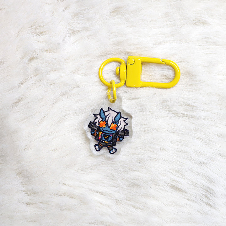 Widdle Chaos 1" Mini Acrylic Charm