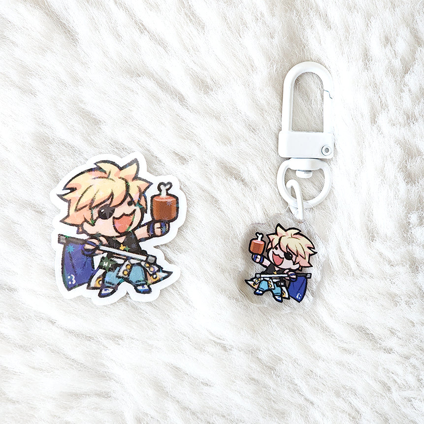 Widdle Sin 1" Mini Acrylic Charm