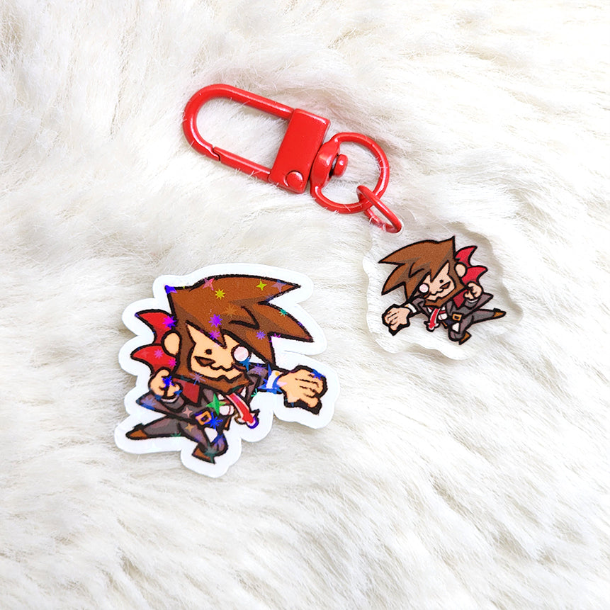 Widdle Slayer 1" Mini Acrylic Charm