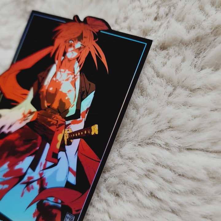 Bloody Baiken 3.85" Vinyl Sticker - Matte, Holo